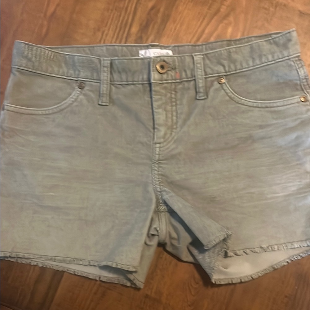 Carve Designs size 2 Oahu shorts olive green